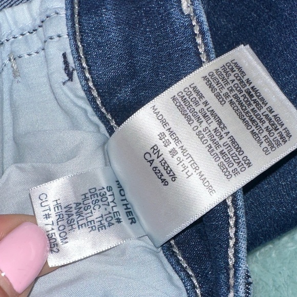 Women's Mother Hustler Ankle jeans size 25 Blue Jeans - Picture 10 of 12